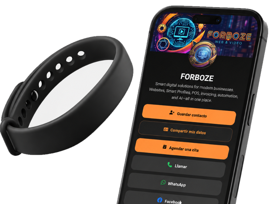 FORBOZE Active Band y Smart Profile